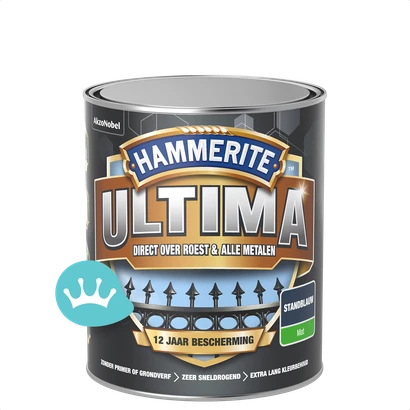 Hammerite Ultima Mat Standblauw 750 mililiter packshot