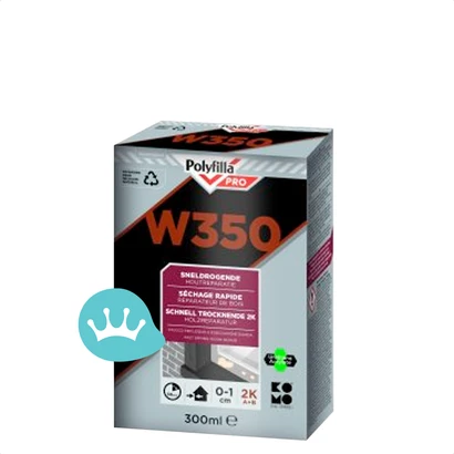 Polyfilla Pro W350 Sneldrogende Houtreparatie 300 Ml packshot