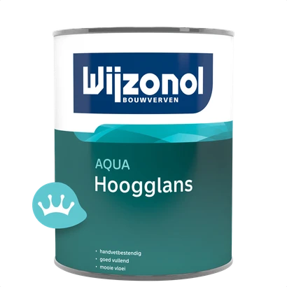Wijzonol Aqua Hoogglans Mengkleur 1 liter packshot