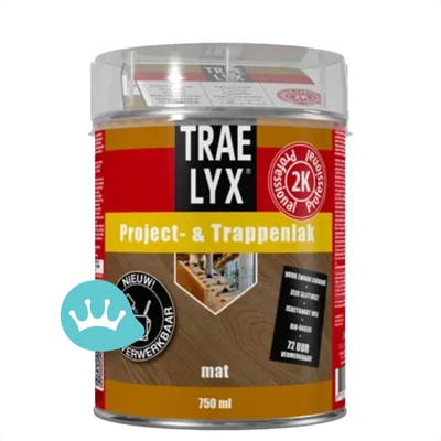 Trae Lyx Project & Trappenlak Mat 750 mililiter packshot