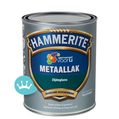 Hammerite Metaallak Zijdeglans Mengkleur 1 liter packshot