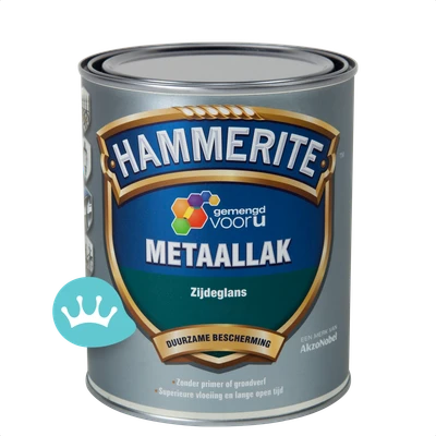 Hammerite Metaallak Zijdeglans Mengkleur 1 liter packshot