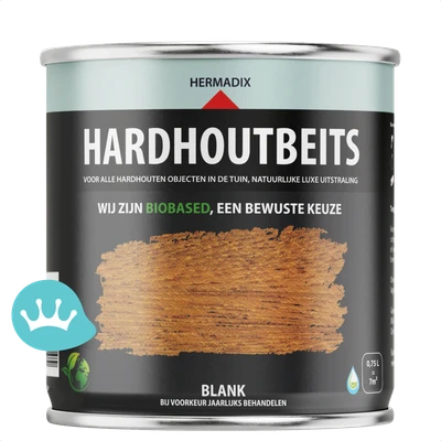 Hermadix Hardhoutbeits Blank 750 mililiter packshot
