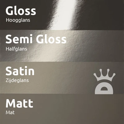 Sigma Glansgraden Donker Satin
