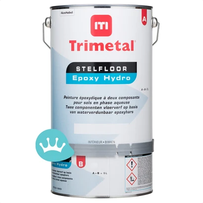 Trimetal Stelfloor Epoxy Hydro Mengkleur 5 liter packshot