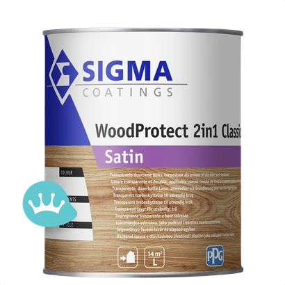 Sigma Wood Protect 2in1 Classic Satin 1 liter packshot