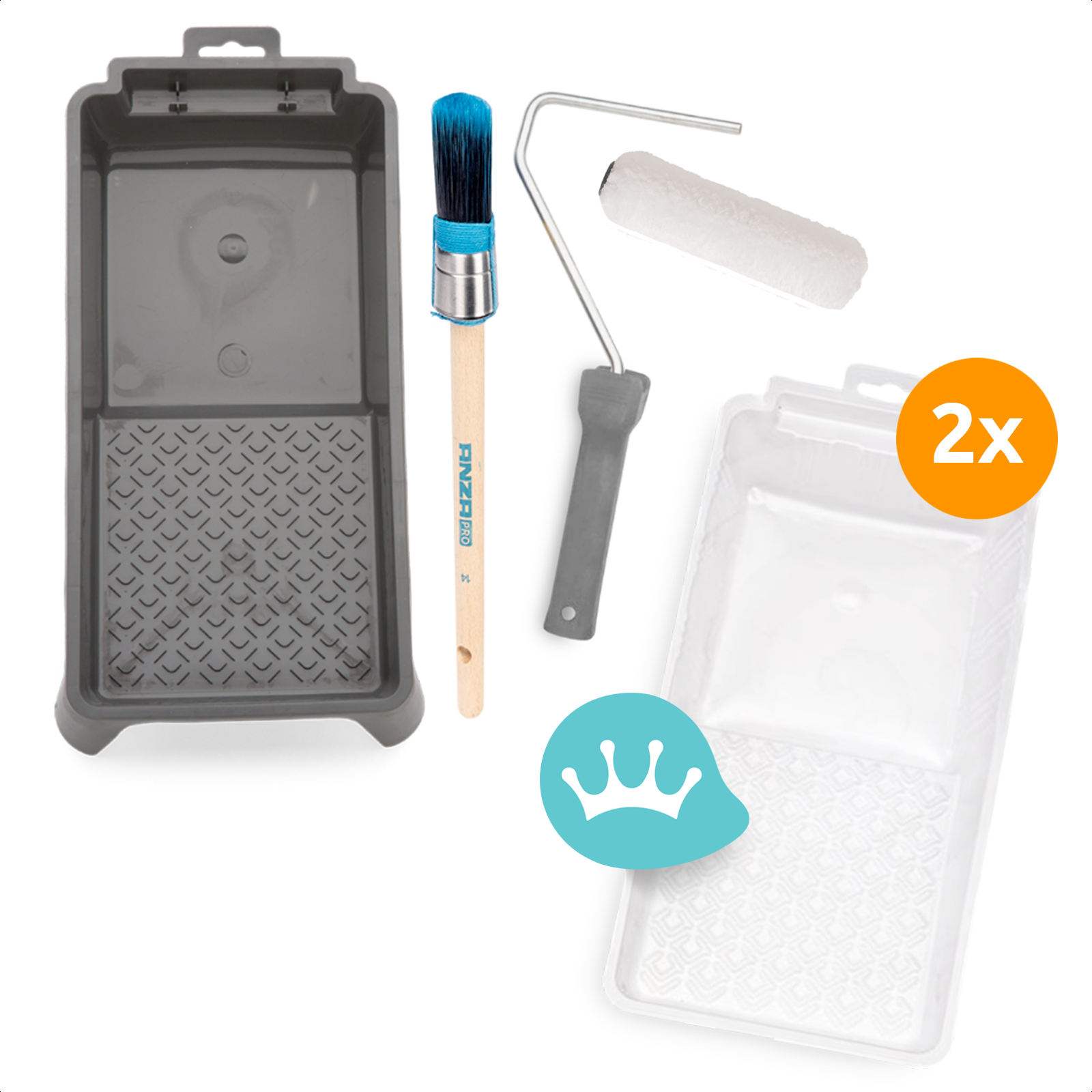 Voordeelset - watergedragen verf