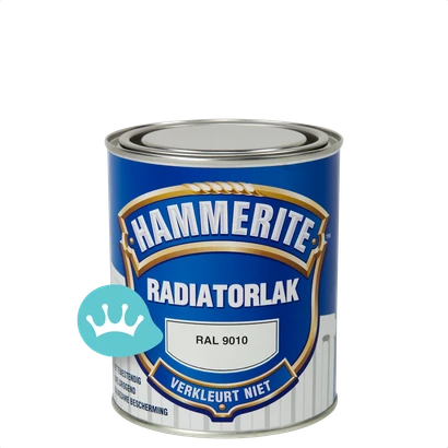 Hammerite Radiatorlak Ral 9010 750 mililiter packshot