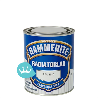 Hammerite Radiatorlak Ral 9010 750 mililiter packshot