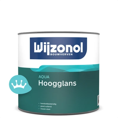 Wijzonol Aqua Hoogglans Mengkleur 500 mililiter packshot