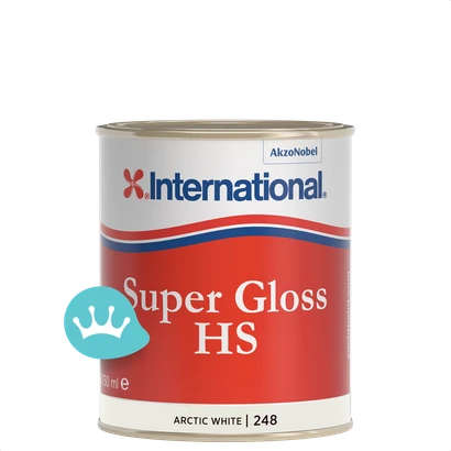 International Super Gloss Hs Arctic White 248 750 mililiter packshot