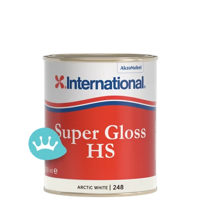 International Super Gloss Hs Arctic White 248 750 mililiter packshot