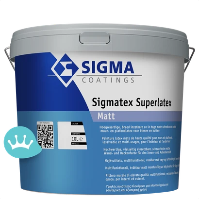 Sigma Sigmatex Superlatex Matt Mengkleur 10 liter packshot