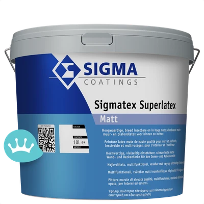 Sigma Sigmatex Superlatex Matt Mengkleur 10 liter packshot