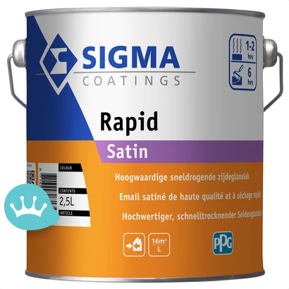 Sigma Rapid Satin Mengkleur 2,5 liter packshot