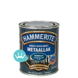 Hammerite Metaallak Hamerslag Donkerblauw H128 750 mililiter packshot