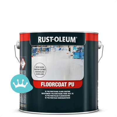 Rust Oleum 7200 Floorcoat Pu Hoogglans Mengkleur 2,5 liter packshot
