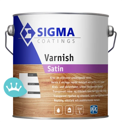 Sigma Varnish Satin 2,5 liter packshot