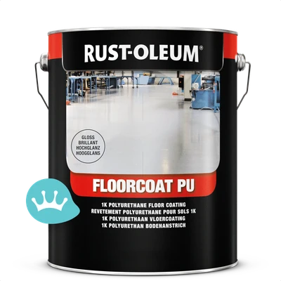 Rust Oleum 7200 Floorcoat Pu Hoogglans Mengkleur 5 liter packshot