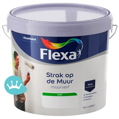 Flexa Strak Op De Muur Muurverf Mengkleur 10 liter packshot