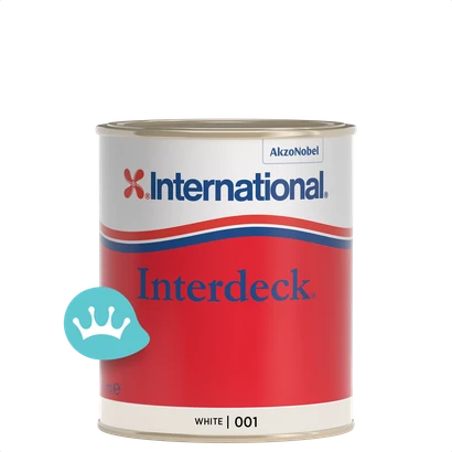 International Interdeck White 001 750 mililiter packshot
