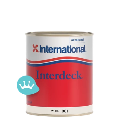 International Interdeck White 001 750 mililiter packshot