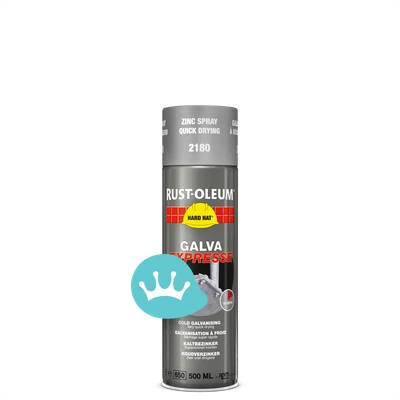 Rust Oleum Hard Hat Galva Expresse Spuitbus Zink 500 Ml packshot