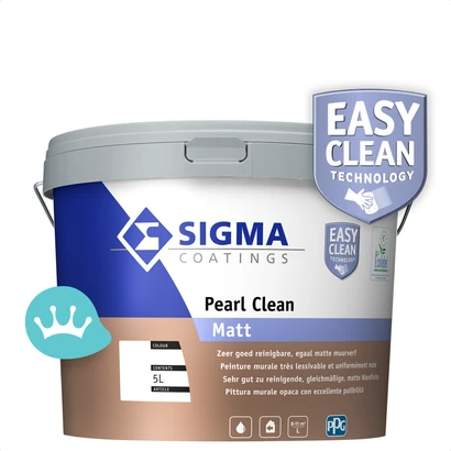 Sigma Pearl Clean Matt Mengkleur 5 liter packshot