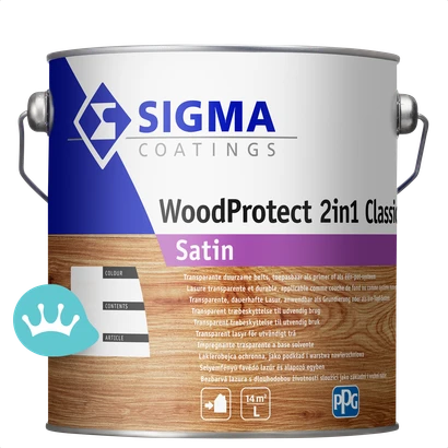 Sigma Wood Protect 2in1 Classic Satin 2,5 liter packshot