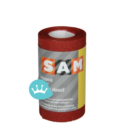 Sam Schuurpapier Rol 4,5 M X 120 Mm P080