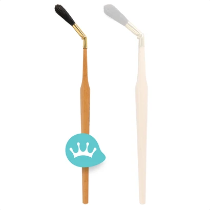 Anza Gebogen Lyon Penseel Zwart Haar 16 Mm Breed packshot