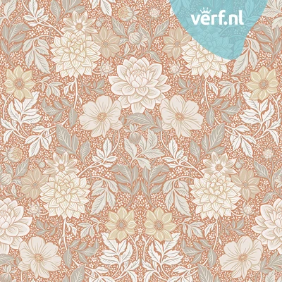 Borastapeter Falsterbo Iii Dahlia Garden 7688