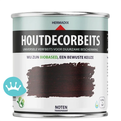 Hermadix Houtdecorbeits Transparant Noten 750 mililiter packshot