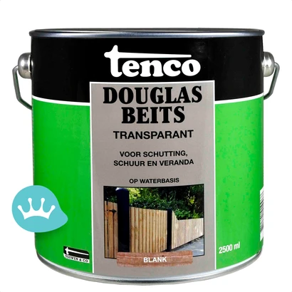 Tenco Douglasbeits Transparant Blank 2,5 liter packshot