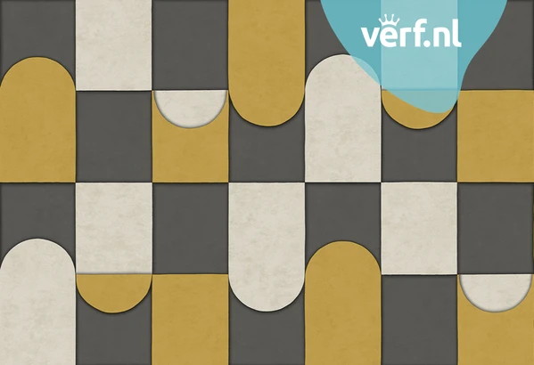 Hooked on Walls Affinity 3 D Patchwork A F24551