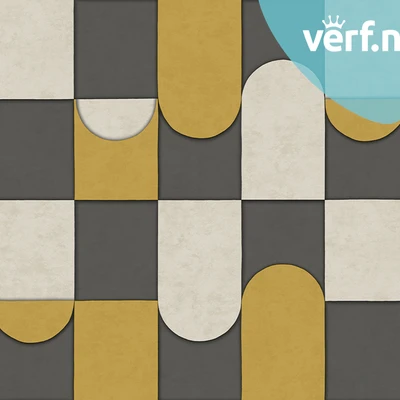 Hooked on Walls Affinity 3 D Patchwork A F24551