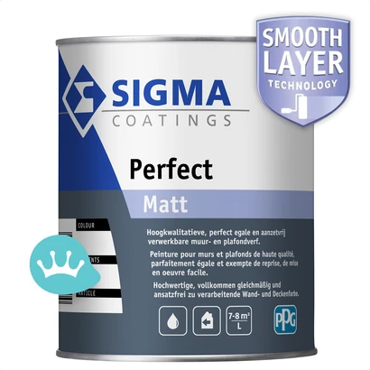 Sigma Perfect Matt Mengkleur 1 liter packshot