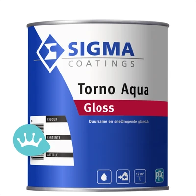 Sigma Torno Aqua Gloss Mengkleur 1 liter packshot