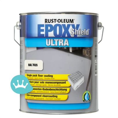 Rust Oleum Epoxyshield Ultra Lichtgrijs Ral 7035 5 L packshot