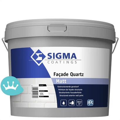 Sigma Facade Quartz Matt Mengkleur 10 liter packshot
