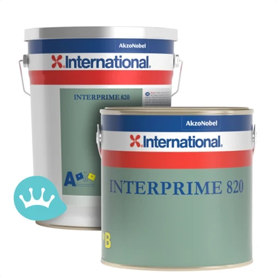 International Interprime 820 - Wit - 5 liter set packshot