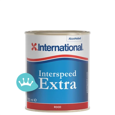 International Interspeed Extra Rood Red 750 mililiter packshot