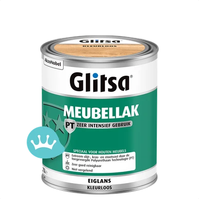 Glitsa Meubellak PT Eiglans Kleurloos 750 mililiter packshot