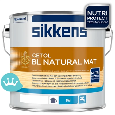 Sikkens Cetol Bl Natural Mat Mengkleur 2,5 liter packshot