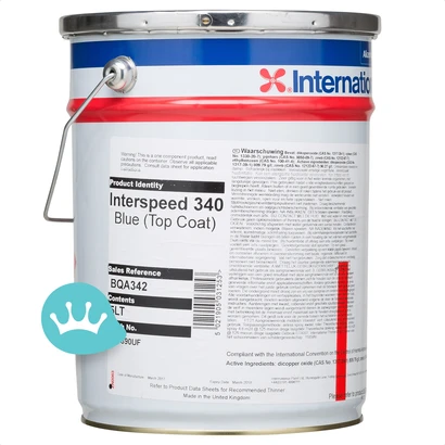 International Interspeed 340 Blauw Blue 5 liter packshot