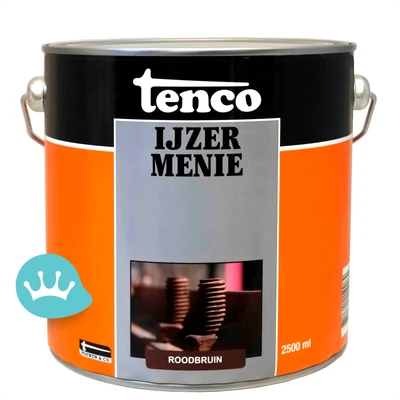 Tenco Ijzermenie Roodbruin 2,5 liter packshot