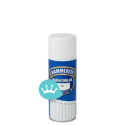 Hammerite Radiatorlak Spuitbus Wit 400 mililiter packshot