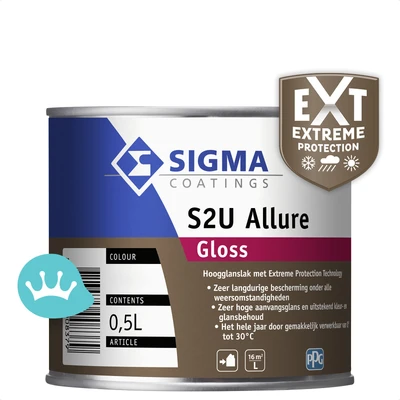 Sigma S2U Allure Gloss Mengkleur 500 mililiter packshot