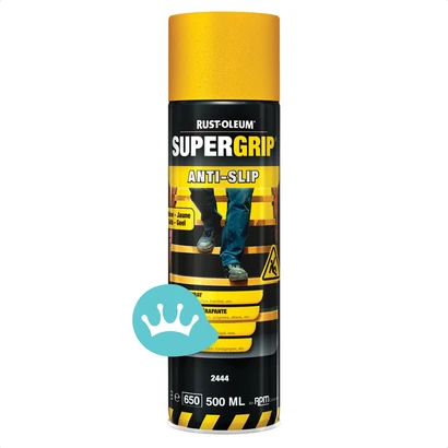Rust Oleum Supergrip Anti Slip Coating Geel 2444 500 mililiter packshot