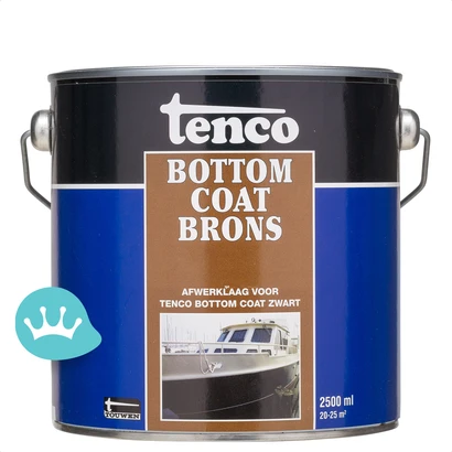 Tenco Bottomcoat Teervrij Brons 2,5 liter packshot